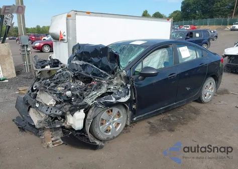 2017 Chevrolet Cruze Ls Auto из США, поврежденный, VIN 1G1BC5SM4H7109571